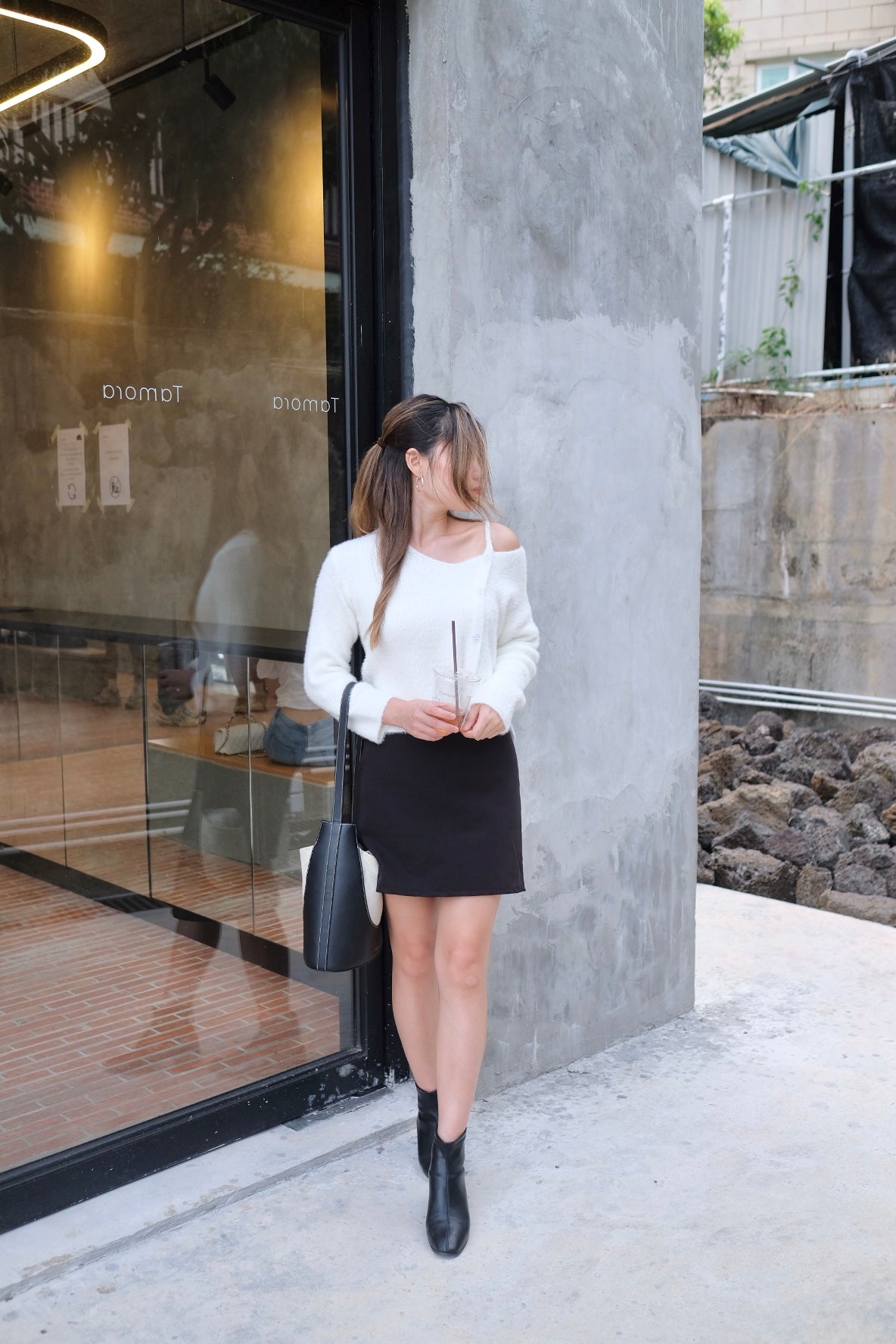 高cp值!百搭西裝短裙