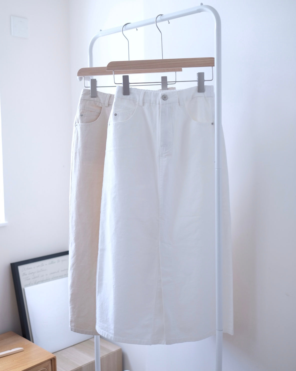 質感滿分!知性氣質開衩中長裙