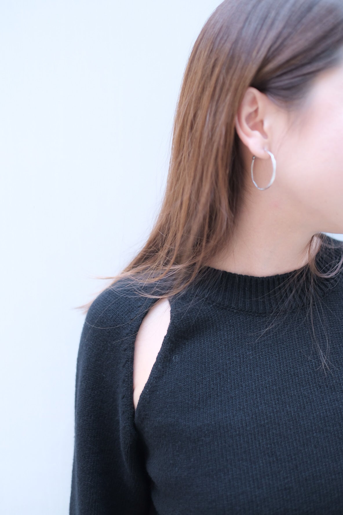 Special Design~質感三角挖肩針織毛衣