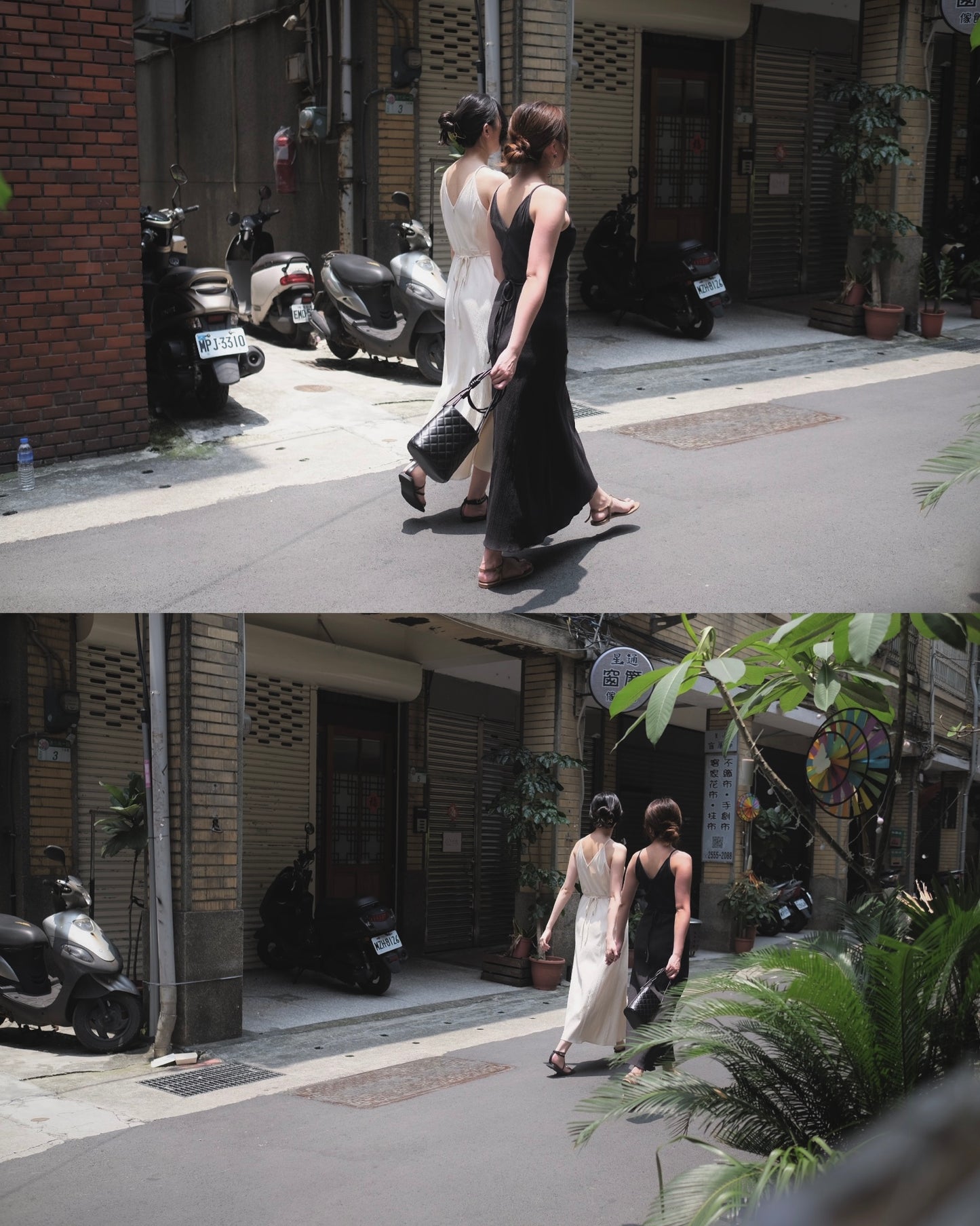 氣質之選!知性細緻入肩連身長裙